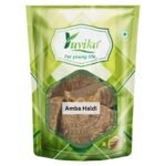 Yuvika Amba Haldi - Jangli Haldi - Curcuma Aromatica - Wild Turmeric 400 Grams - Fast UK Delivery