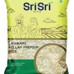 Sri Sri Tattva Lashkari Kollam Premium Rice, 1kg (Pack of 3) - Fast UK Delivery
