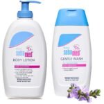 Sebamed Baby Lotion, 400Ml And Sebamed Baby Wash Extra Soft, 200Ml - Fast UK Delivery