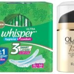 Olay Total Effects Day Cream with SPF 15 and Olay Total Effects Night Cream | Fights 7 Signs of Ageing | With Niacinamide and Green Tea Extracts | Normal, Oily, Dry, Combination Skin | 50g - Fast UK Delivery