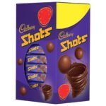 Cadbury Dairy Milk Shots, Chocolate Balls, Carton Pack (58 X 3.6 Grams), 208.8 Grams - Fast UK Delivery