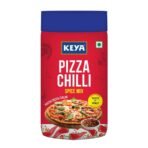 Keya Pizza Chilli Flakes | Natural Chilli Flakes | Dry Red Chilli Flakes| Seasonings |Multipurpose Seasoning| Zero added Colours, Fillers, Additives & Preservatives | 100% Natural | Perfect for Pizza, Pasta, Chilli Potato, Sweet Corn, Makhana| 70g - Fast UK Delivery
