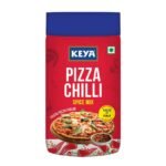 Keya Pizza Chilli Flakes | Natural Chilli Flakes | Dry Red Chilli Flakes| Seasonings |Multipurpose Seasoning| Zero added Colours, Fillers, Additives & Preservatives | 100% Natural | Perfect for Pizza, Pasta, Chilli Potato, Sweet Corn, Makhana| 70g - Fast UK Delivery