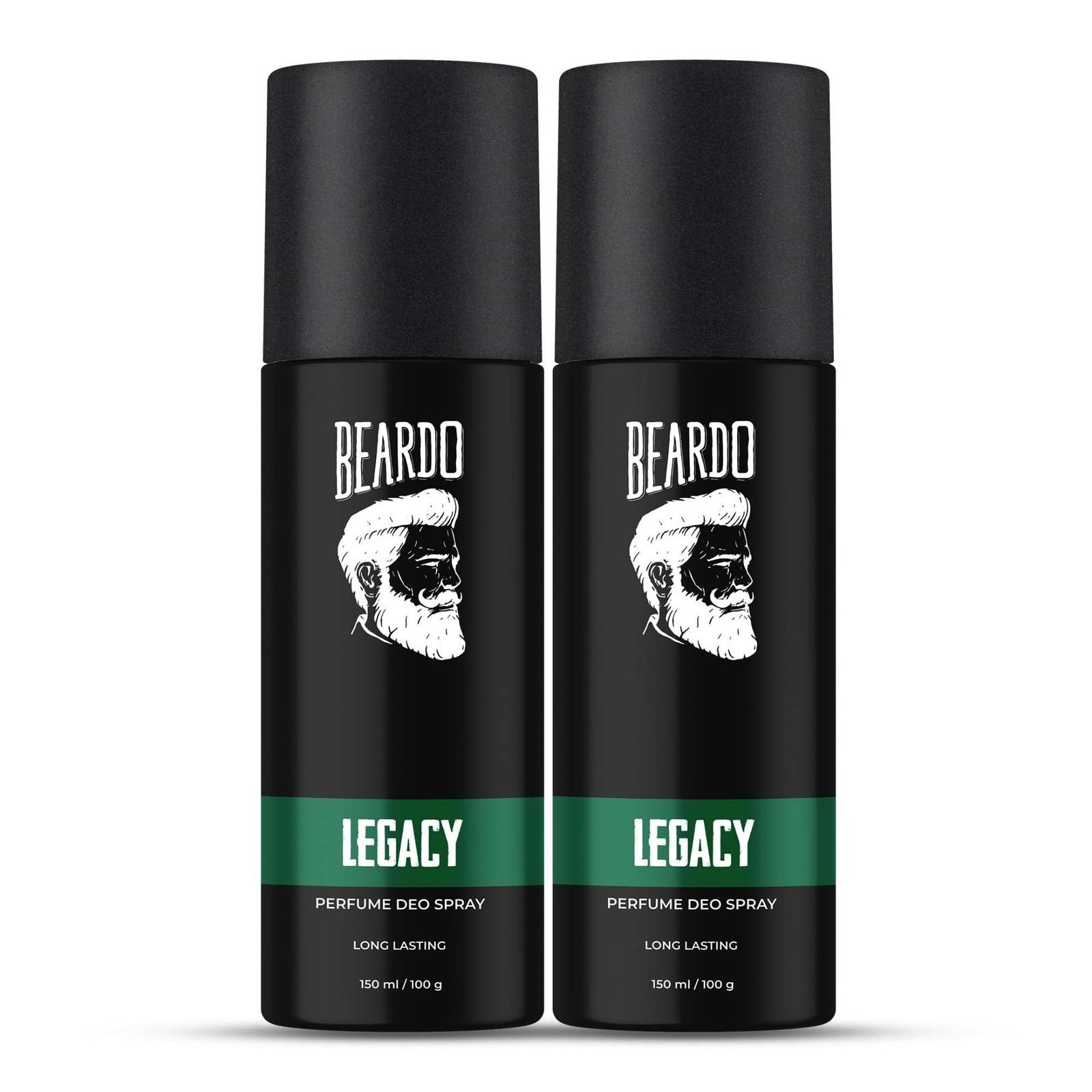 uk71V4lnbqZjL-1-1.jpg BEARDO Legacy Deo Body Spray 150Ml|Patchouli Spicy,Aromatic Fragrance|Long Lasting Freshness|Perfume Body Spray For Men|Premium Deodorant Body Spray (Set Of 2)|Gift For Brother, Friends, Black - Fast UK Delivery - Image 1