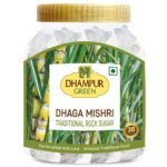 Dhampure Speciality Dhaga Mishri Misri, 750G | White Candy | Rock Sugar | Crystals Sugar | For Sweets Pooja Puja & Prasad - Fast UK Delivery