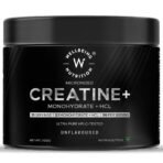 Wellbeing Nutrition 100% Pure Micronised Creatine Powder Monohydrate + HCL| Unflavoured |100g, 33 servings | Tested for Purity | For Muscle Strength & Recovery, Muscle Growth| For Men & Women