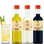 Dhampure Speciality Assorted Mocktail Mixer - Blue Curacao, Fresh Mojito & Kerala Pineapple Flavouring Syrup - 900Ml (3 X 300Ml) | Makes 12-15 Drinks Per Bottle - Fast UK Delivery
