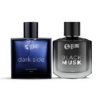 Beardo Dark Side Perfume & Black Musk Perfume Combo For Men (100ml X Pack Of 2) Long Lasting Liquid Perfume, Date Night Perfume, Ideal Gift, Christmas gift for men, Gift For Friends, Gift for Men - Fast UK Delivery