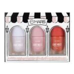 MARS EURO Nail Lacquer | Glossy Gel Finish | Rich Pigmentation | Chip Free | Quick Drying Formula | Long Lasting Nail Polish for Women (3 * 6.0 ml) (SET-04) - Fast UK Delivery
