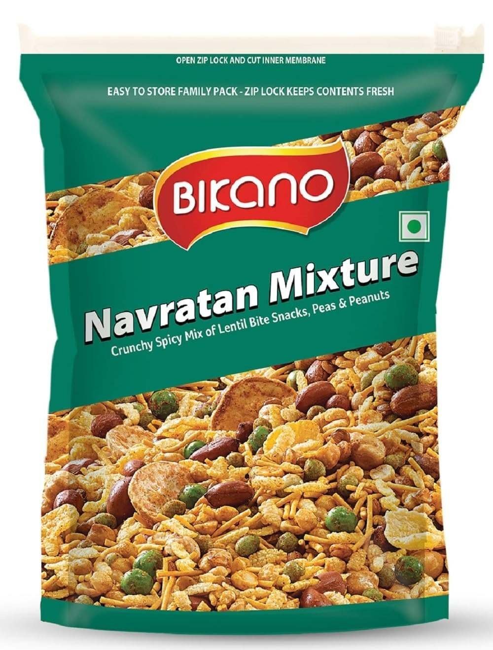 uk71WnMga3CL-1.jpg Bikano Navratan Mixture | Spicy and Crunchy | Navratan namkeen 400g+25% (Extra) - Fast UK Delivery - Image 1