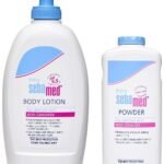 SebaMed Baby Lotion, 400ml & Baby Powder, 200g Combo - Fast UK Delivery