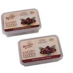Berries And Nuts Premium Jumbo Hand Picked Fresh Safavi Dates|Kalmi Dates, Safawi Dates|1 Kg|2 Box Of 500 Grams - Fast UK Delivery