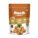 Happilo Premium 100% Natural Californian Inshell Walnut Kernels Value Pack Pouch,Raw 500g - Fast UK Delivery