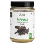 Bixa Botanical Pippali Fruit Powder 200 Gm | Piper Longum | Long Pepper | Thippili | Respiratory & Lung Wellness, Digestive Support, Metabolism Boost | Herbal Supplement for Liver & Weight Loss