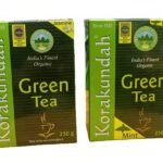 KORAKUNDAH Organic Green Tea (Mint) 250 g | Organic Green Tea (Jasmine) 250 g | Pack of 2 | Total 500 g | India's Finest Organic Green Tea | Chamraj Nilgiri Tea - Fast UK Delivery