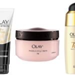 Olay Total Effects Serum &Olay Moisturising Cream, 50g&Olay Face Wash Total Effects 7 in 1 Exfoliating Cleanser - Fast UK Delivery