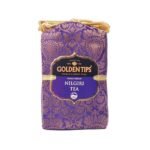 Golden Tips Nilgiri Black Tea Loose Leaves Brocade Bag (100 Gram, 50 cups) - Fast UK Delivery