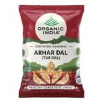 ORGANIC INDIA Hygienically Packed, Rich in Protein and Fiber, Easy to Cook, Good in Taste Arhar Dal(Tur Dal)-1Kg - Fast UK Delivery