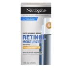 Neutrogena Rapid Wrinkle Repair Anti Ageing Day Moisturizer For Face With Retinol SPF 30, 29ml - Fast UK Delivery