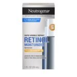 Neutrogena Rapid Wrinkle Repair Anti Ageing Day Moisturizer For Face With Retinol SPF 30, 29ml - Fast UK Delivery