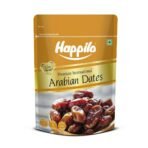 Happilo Premium Arabian Dates Pouch, 500 g - Fast UK Delivery