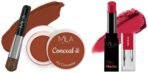 MILA Beaute Pro Matte Lipstick | Creamy Matte Lipstick | Shade - Neerja, 4.2g Conceal It Pot Concealer For Face Makeup | Shade - (Orange Corrector, 4g) - Fast UK Delivery