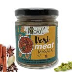 Rooted Peepul Desi Meat Masala | For Mutton currry & chicken curry| Pure Spices | 75 gm/No Preservatives - Fast UK Delivery