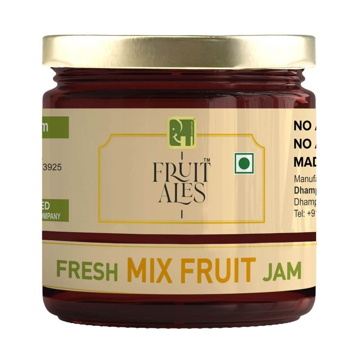 uk71YdxV9S2L.jpg Dhampure Speciality Fresh Mix Fruit Jam, 400G - Fast UK Delivery - Image 1