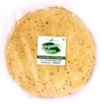 Organic Bites Moong Lasun Garlic Papad (Home Made & Jodhpuri Test) (400) - Fast UK Delivery