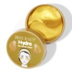 Swiss Beauty Hydra Anti Wrinkle Eye Serum Patch| Treats Dark Circles, Fine Lines And Wrinkles | Enriched With Collagen And Aloe Vera Extract | Shade -Gold, 60 Pcs - Fast UK Delivery
