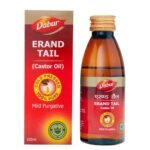 Dabur Erand Tail Pure Cold Pressed Castor Oil Provides Effective Relief From Constipation - 100 Ml - Fast UK Delivery
