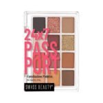 Swiss Beauty 24/7 Passport Eyeshadow Palette with 12 matte, glittery and shimmery shades | With easy to blend in and highly pigmented shades Eye makeup Palette | Shade- Late Nights - Night, 10.5g - Fast UK Delivery