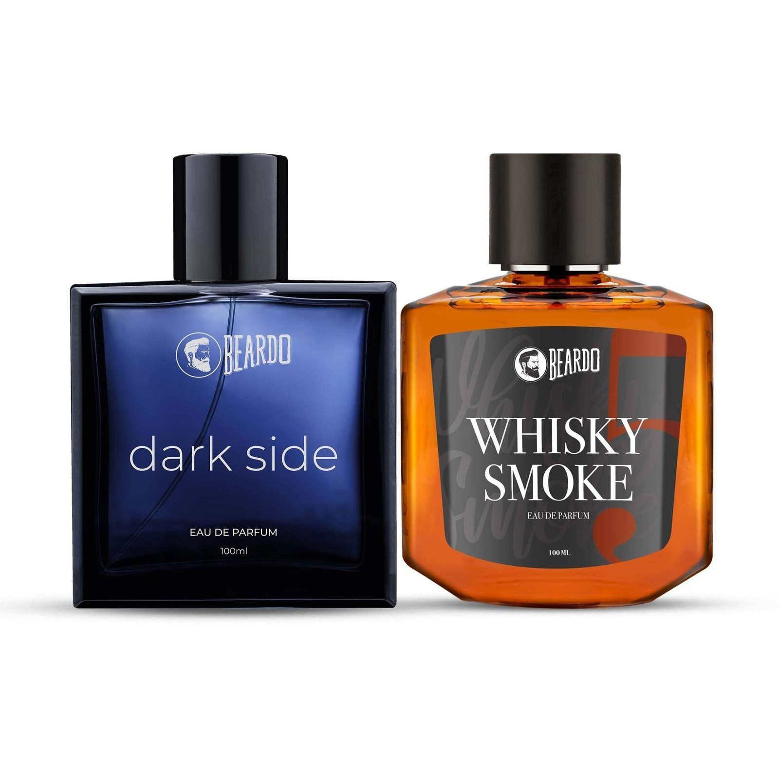 uk71Zq62CfN-L-1-1.jpg Beardo Men Dark Side And Whisky Smoke Liquid Perfume, 100 Ml X 2| Eau De Parfum | Premium, Strong & Long Lasting Fresh Scent Fragrance For | Ideal Gift | Christmas gift for men | Gift For Friends | Gift For Men - Fast UK Delivery - Image 1