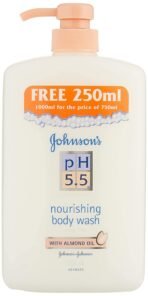 Johnson's Baby Ph 5.5 Nourishing Bodywash with Almond Oil (1000 ml) - Fast UK Delivery