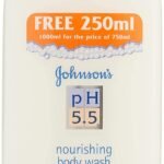 Johnson's Baby Ph 5.5 Nourishing Bodywash with Almond Oil (1000 ml) - Fast UK Delivery