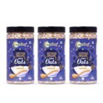 Nutriorg Organic Rolled Oats 1.2 Kg (Pack of 3x400g) - Fast UK Delivery