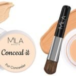 MILA Beaute Conceal It Pot Concealer | With SPF 15 & Vitamin-E For Face Makeup | Shade - (Light Ivory, 4g) Conceal It Pot Concealer For Face Makeup | Shade - (Pure Beige, 4g) - Fast UK Delivery