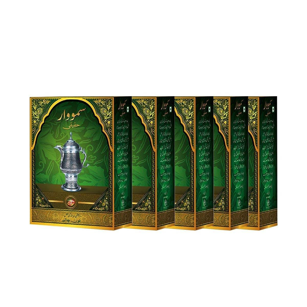 uk71aS121aQL-1.jpg GOODRICKE Samovar Original Tea - 250Gram (Pack Of 5)|Kashmiri Noon Tea, Pink Tea, Sheer Chai, Long Green Tea Leaves - Loose Leaves - Fast UK Delivery - Image 1