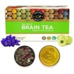 TEACURRY Brain Turmeric Tea (1 Month Pack, 30 Tea Bags)-Helps With Improving Memory And Concentration Level,50 Grams - Fast UK Delivery