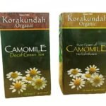 KORAKUNDAH Organic Camomile Decaf Green Tea 25 Dip Bags | Organic Camomile Herbal Infusion 25 Dip Bags | Pack of 2 | Total 50 Dip Bags | Korakundah Finest Organic Tea | Chamraj Nilgiri Tea - Fast UK Delivery