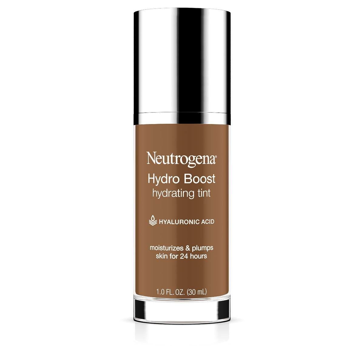 uk71c9zmIMRtL-1-1.jpg Neutrogena Hydro Boost Hydrating Tint with Hyaluronic Acid, Lightweight Water Gel Formula, Moisturizing, Oil-Free and Non-Comedogenic Liquid Foundation - 135 Chestnut Color 1.0 fl. oz Matte Finish - Fast UK Delivery - Image 1