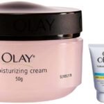 Olay Natural White Light Instant Glowing Fairness Cream, 40g & Olay Moisturising Cream, 50g - Fast UK Delivery
