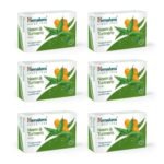 Himalaya Herbals Neem And Turmeric Soap, 125g (Pack Of 6) - Fast UK Delivery