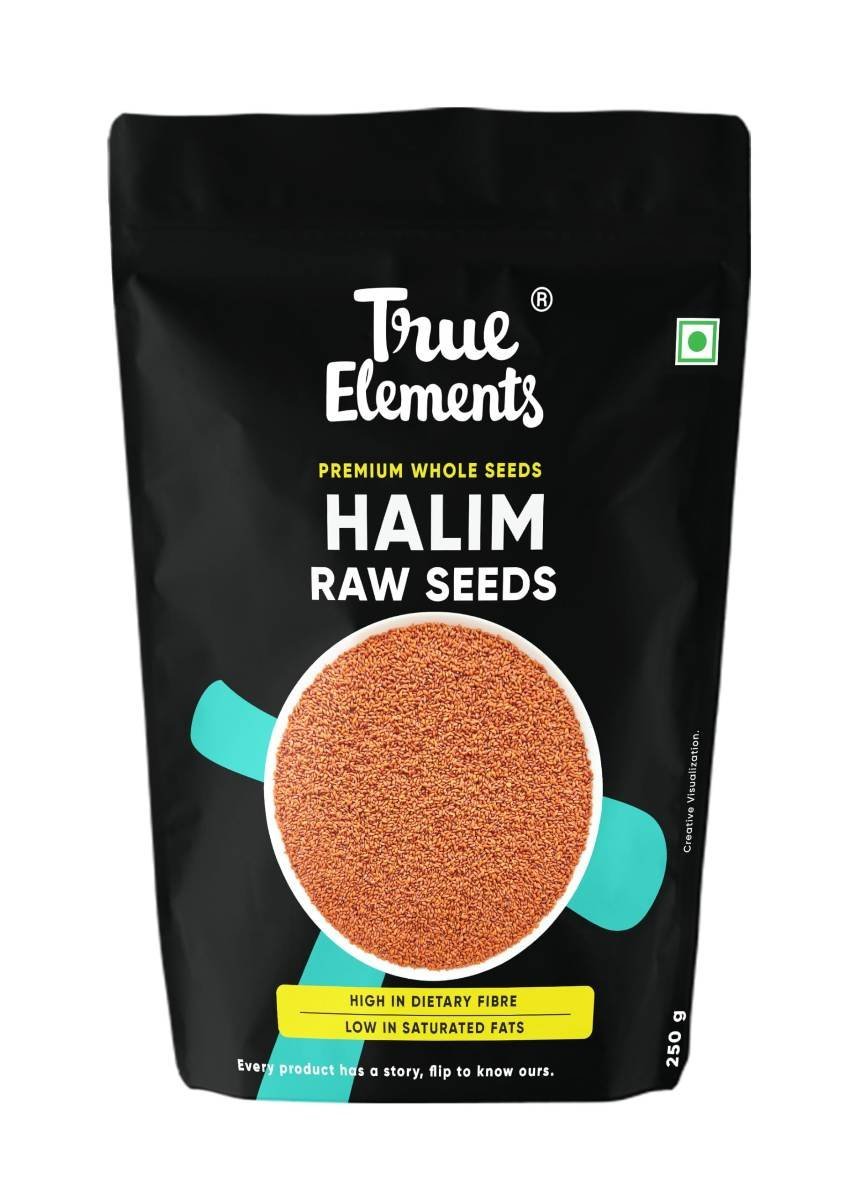 uk71cfTKwGIHL-1.jpg True Elements Halim Seeds 250g - Aliv Seeds | High in Fibre and Omega 3 Seeds | Garden Cress Seeds | Haleem Seeds | Seeds for Eating | Immunity Booster Superfood - Fast UK Delivery - Image 1