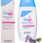 Sebamed Baby Massage Oil, 150ml & Baby Wash Extra Soft, 200ml Combo - Fast UK Delivery