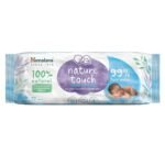 Himalaya Nature Touch Water Baby Wipes |72 Wipes - Pack of 1| 99% Pure Water | 100% Plant-Based Biodegradable Wipes | Organic Coconut Oil | for Sensitive Skin from Day 1 |Unscented - Fast UK Delivery