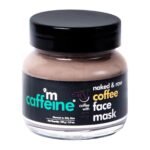 mCaffeine Coffee De Tan Face Pack Mask with Kaolin Clay, Multani Mitti & Bentonite Clay | Removes Tan, Cleanses Pores & Controls Excess Oil | For All Skin Types (100gm) - Fast UK Delivery