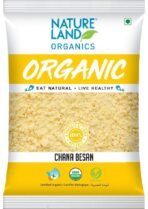 Natureland Organics Chana Besan 500 Gm - Fast UK Delivery