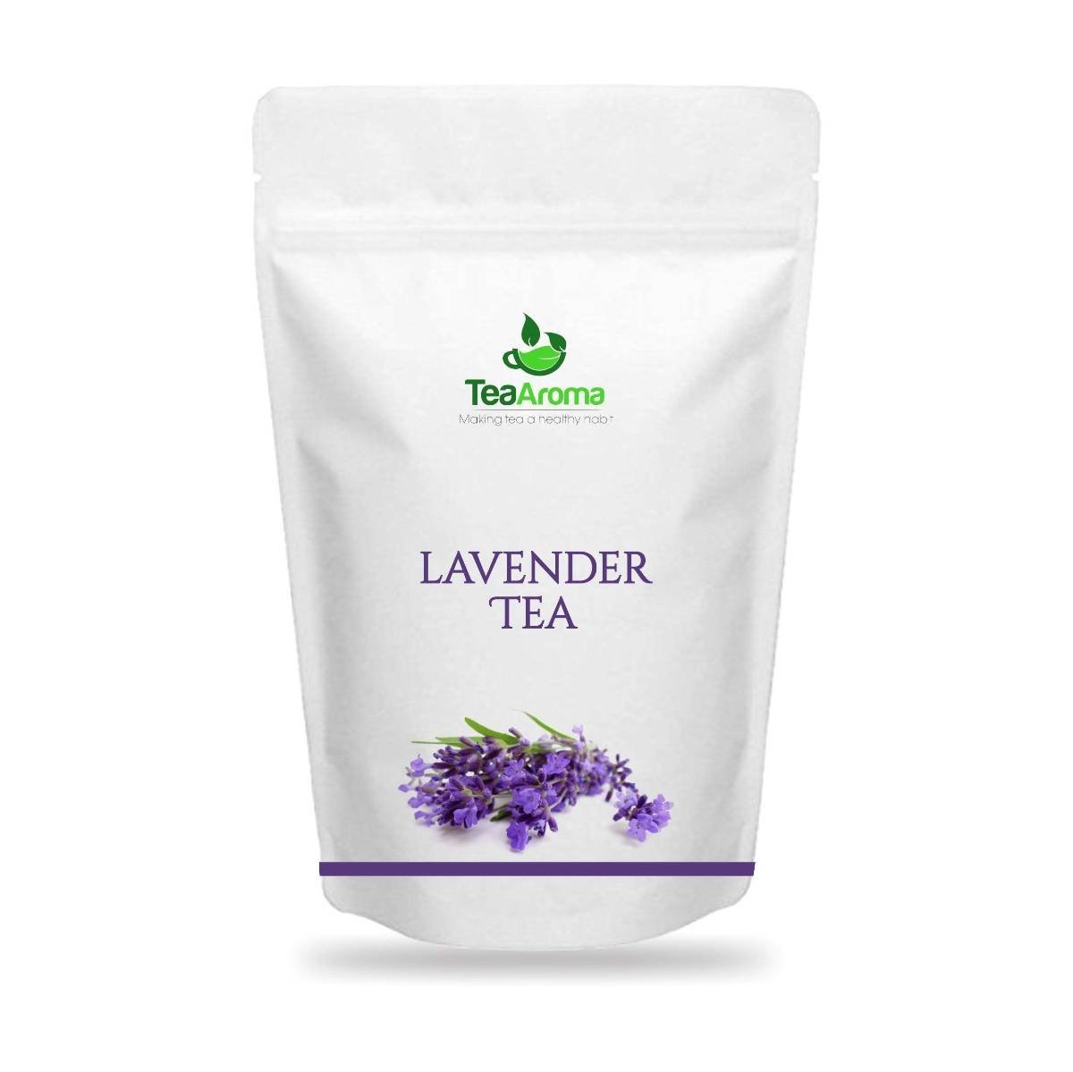 uk71dyzT6FpQL-1-1.jpg Tea Aroma Organic Lavender Tea | 100% Natural & Soothing Herbal Tea for Relaxation & Stress Relief | 30g - Fast UK Delivery - Image 1