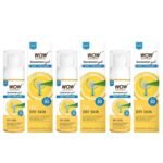 WOW Skin Science Sunscreen Gel For Dry Skin | SPF 50 PA++++ | With Aloe Vera & Hyaluronic | Hydrates Skin | Lightweight | Quick Absorbing | No White Cast | UVA & UVB Protection | 50 ml |Pack of 3 - Fast UK Delivery